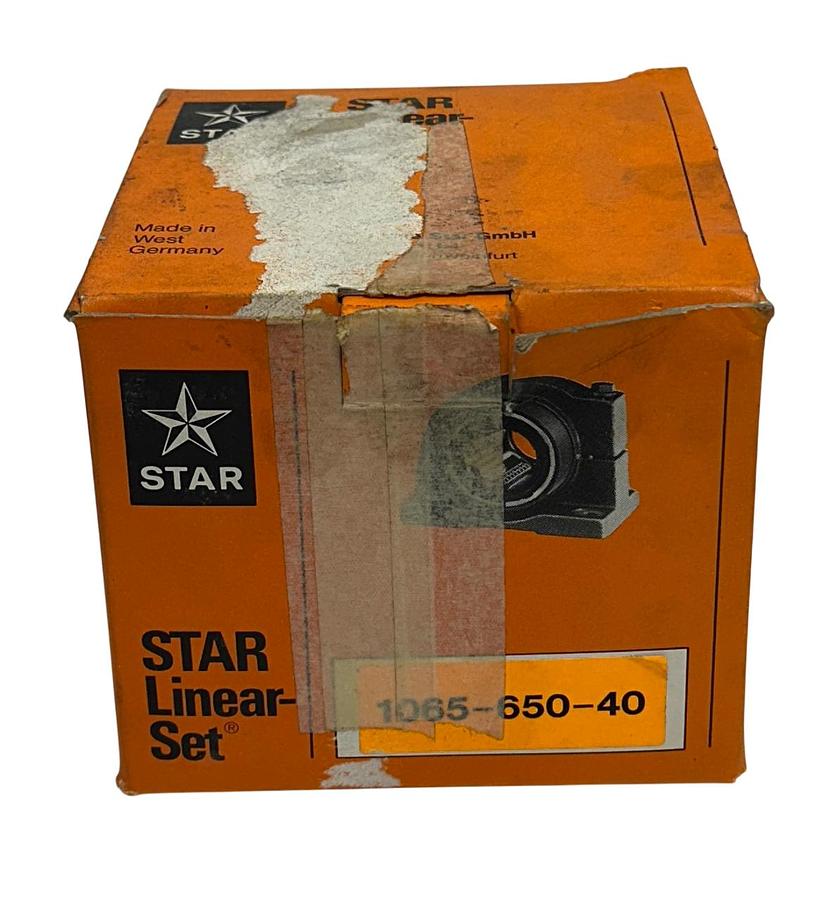 Used STAR 1065-650-40 / 106565040 OEM LINEAR SET BEARING HOUSING NSMP