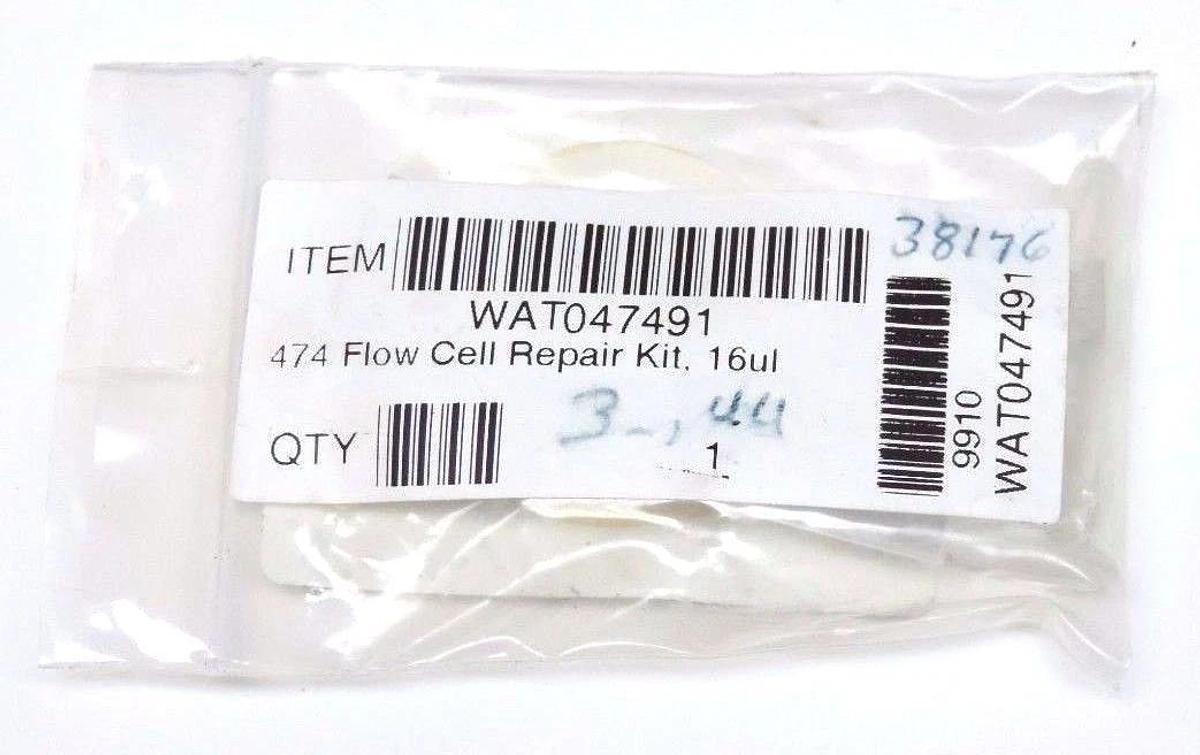 Used NIB WATERS WAT047491 474 FLOW CELL REPAIR KIT, 16UL