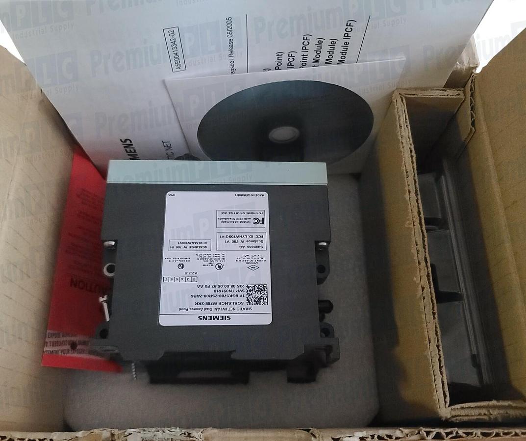 Used NEW SIEMENS 6GK5788-2SR00-2AB6 IWLAN DUAL ACCESS POINT SCALANCE W788-2RR