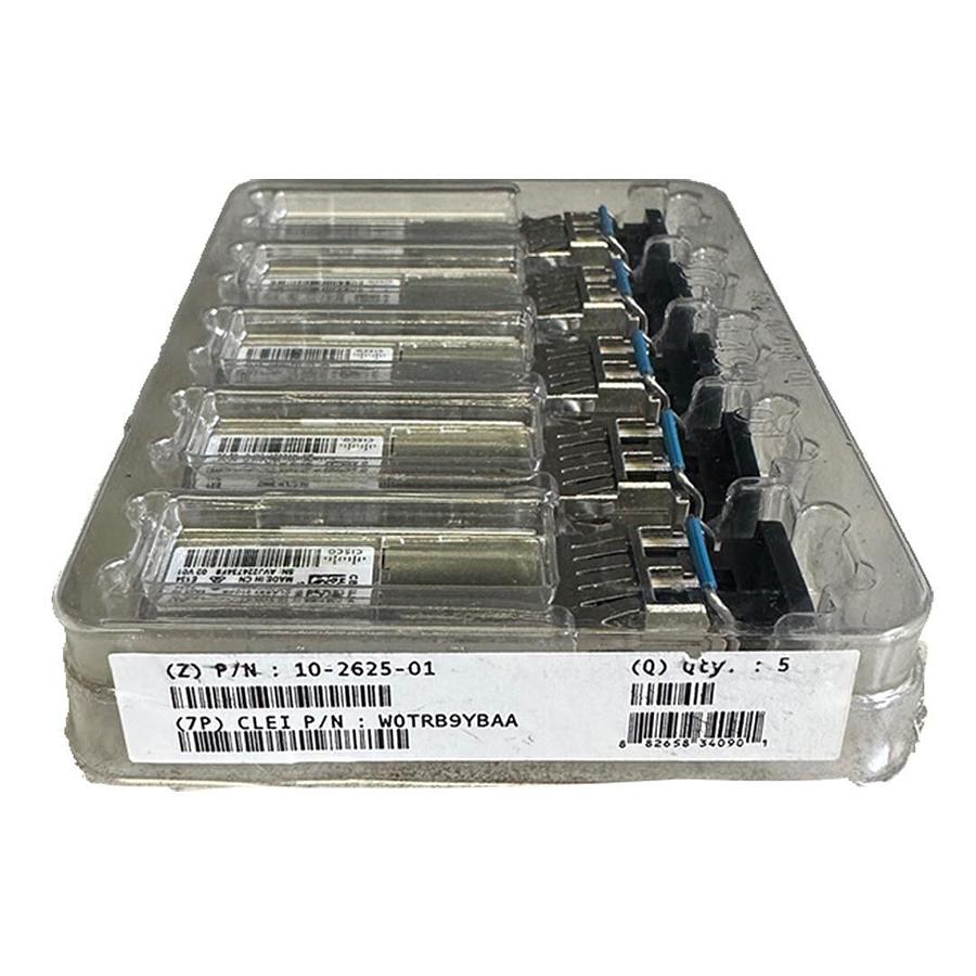 Used 5 NEW CISCO GLC-LH-SMD / GLCLHSMD TRANSCEIVER MODULES 10-2625-01 / 10262501