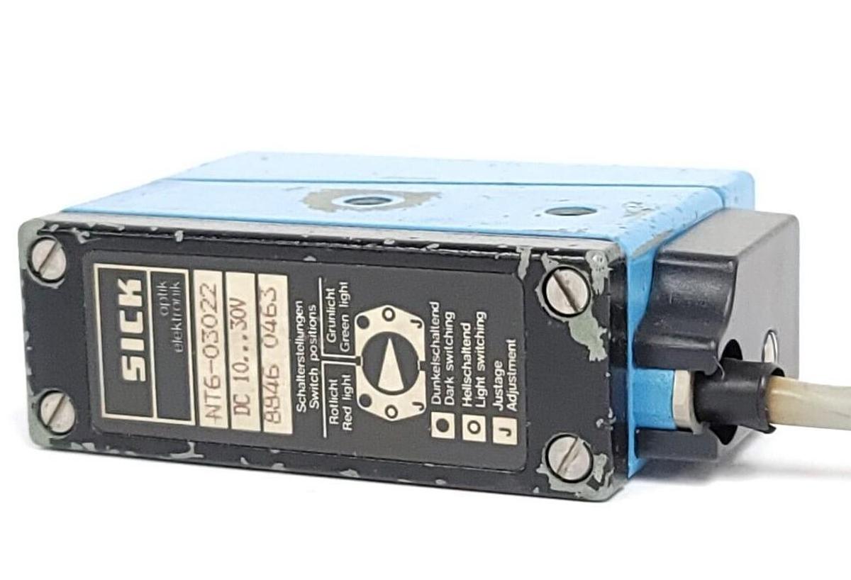 Used SICK NT6-03022 CONTRAST SENSOR 10-30VDC NT6 NT603022