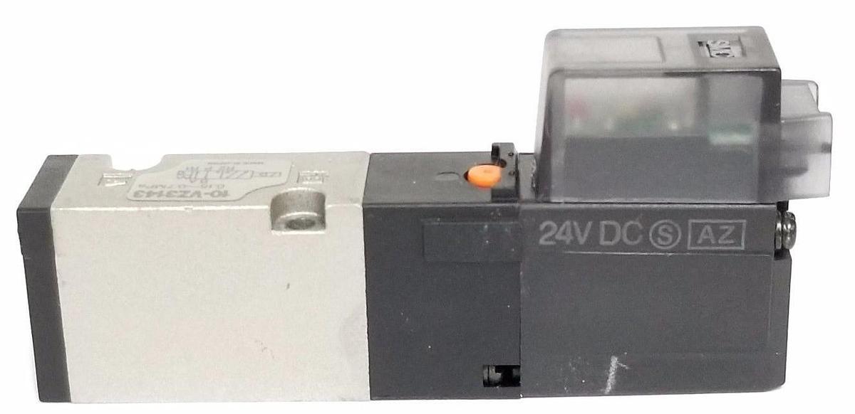 Used SMC 10-VZ3143 SOLENOID VALVE 10VZ3143, 24VDC