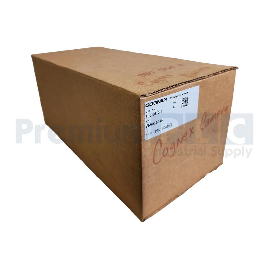 Used NEW COGNEX IS5110-00 Rev. A In-Sight 00 A VISION 51x0E PROCESSOR 800-5870-1 /A