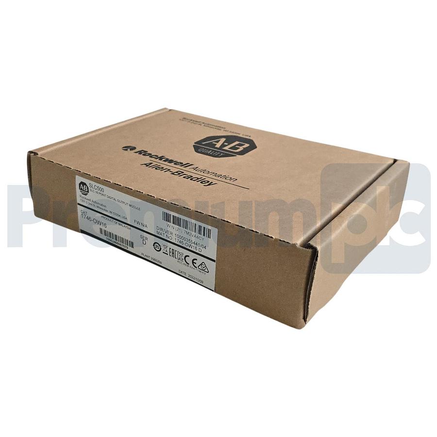 Used ALLEN BRADLEY 1746-OW16 /D SLC500 16-CH RELAY OUTPUT MODULE 1746OW16 2022 NSFS