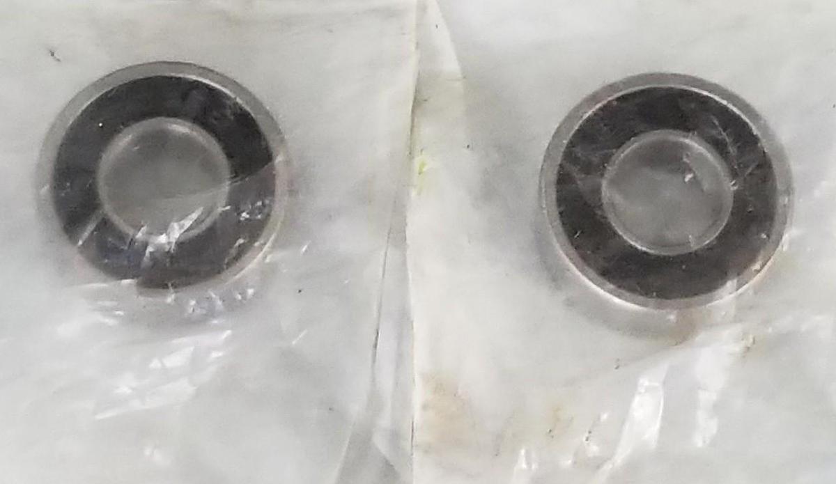 Used LOT OF 2 NEW THE GENERAL 21406-88-300 BEARINGS 1604RS, 2140688300