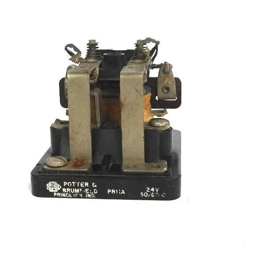 Used POTTER & BRUMFIELD PR11A RELAY 24V, 50/60HZ