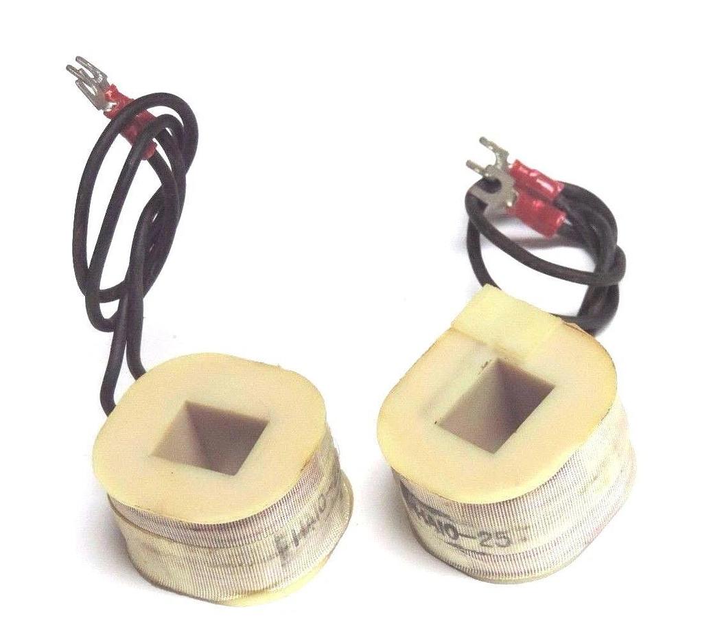 LOT OF 2 NEW DANAHER CONTROLS HA10-25 COILS 120V 60HZ 2WIRE, HA1025