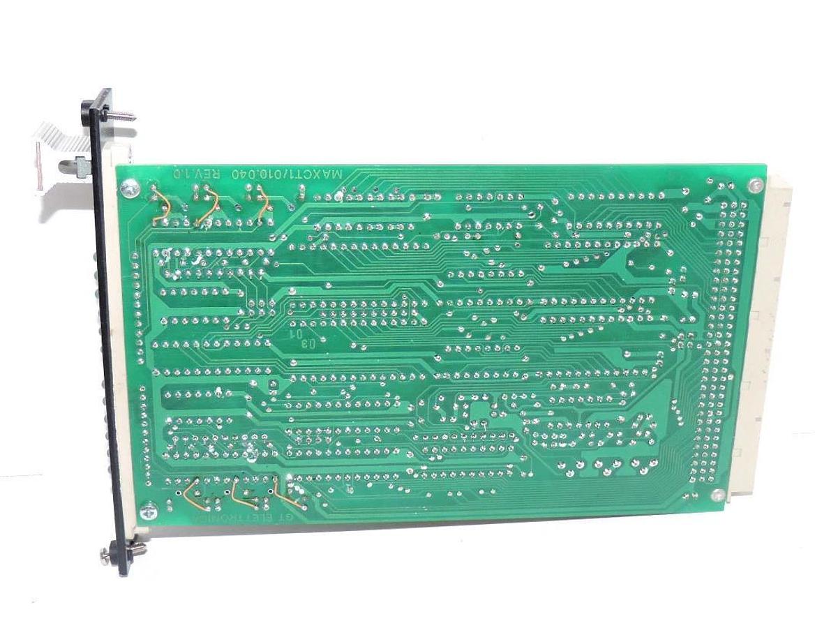 Used GT ELETTRONICA MAXCT1/010.040 REV. 1.0 ENCODER CARD MAXCT V 1.0 9CSABMMAX10-24