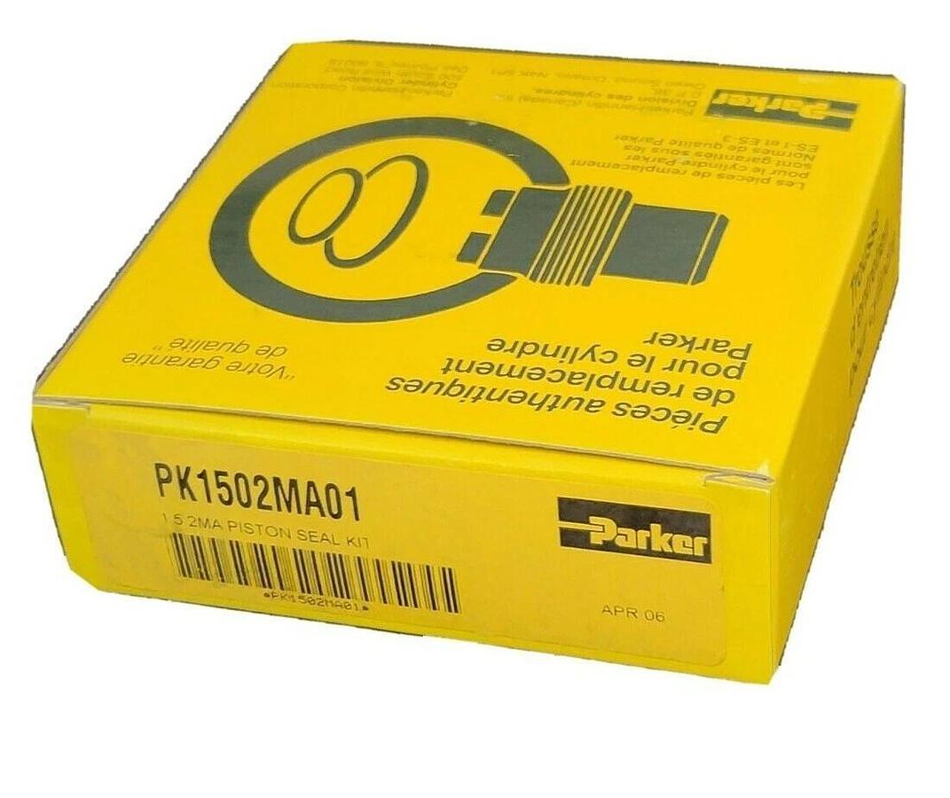 Used NEW IN BOX PARKER PK1502MA01 PISTON SEAL KIT FOR 1-1/2" DIAMETER BORE
