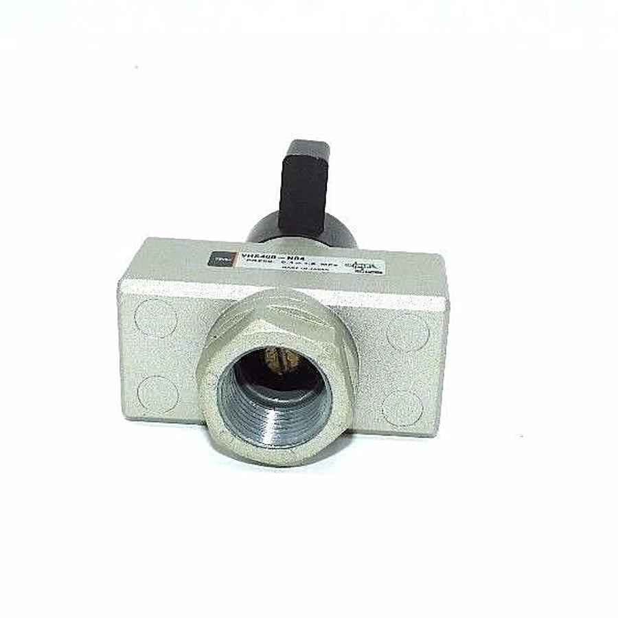 Used NEW SMC VHS400-N04 SHUT-OFF VALVE VHS400N04, PRESS. 0.1~1.0 MPa