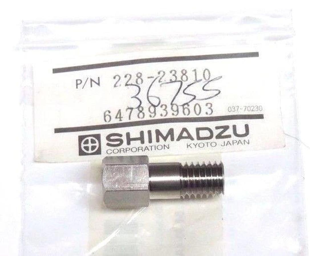 Used NEW SHIMADZU 228-23810 ADAPTER SYRINGE F/SIL-10A, 22823810