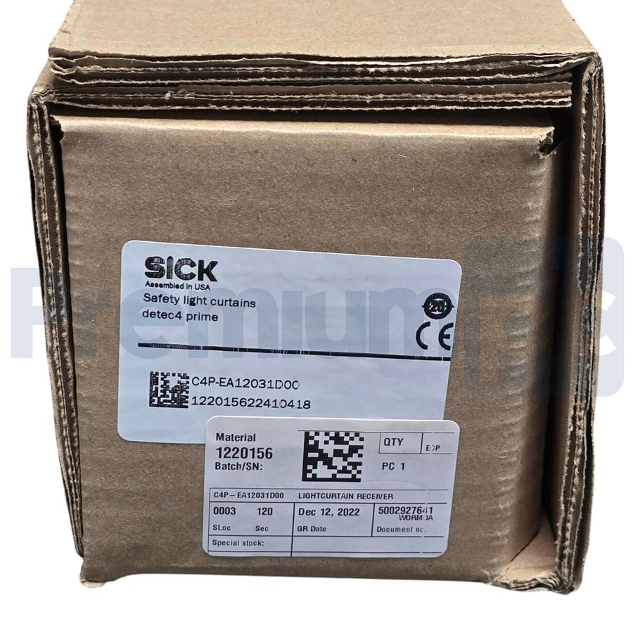 SICK C4P-EA12031D00 deTec4 Prime Safety Light Curtain Receiver Unit 1220156 NSFS