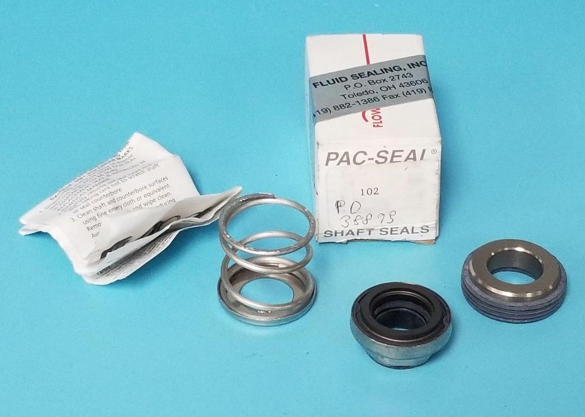 Used NIB FLOWSERVE PAC-SEAL # 102 TYPE 21 MECHANICAL SHAFT SEAL ASSEMBLY