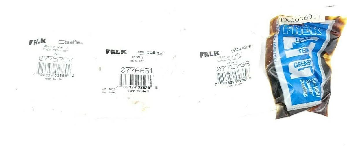 NIB REXNORD FALK 0775802 SHAFT COUPLING STEELFLEX 1030T10 COVER-GRID ASSEMBLY