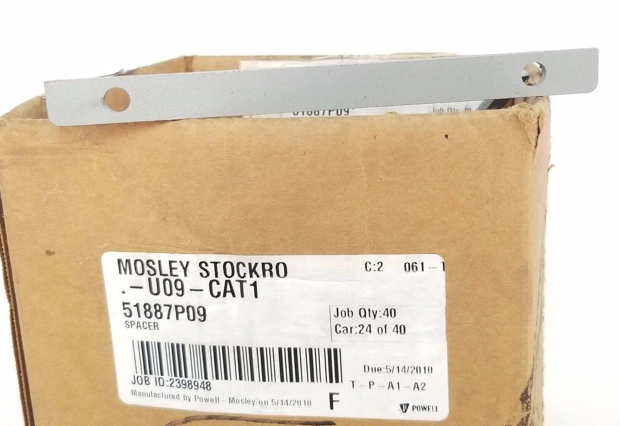 Used LOT OF 94 NEW MOSLEY STOCKRO 51887P09 SPACERS U09-CAT1