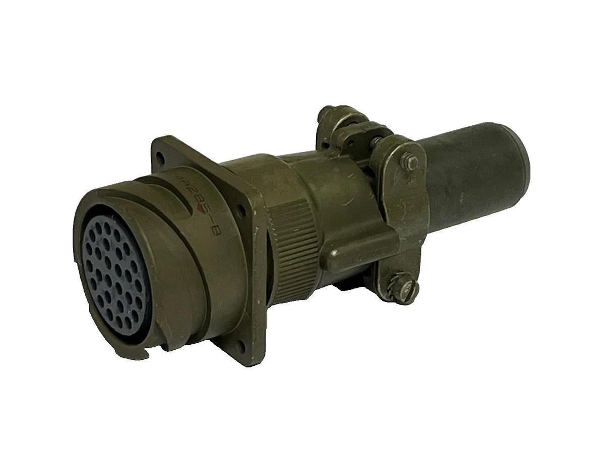 ITT Cannon CA3100E24A28SB Circular Connector 28-Way Socket Cable Adapter Assy.