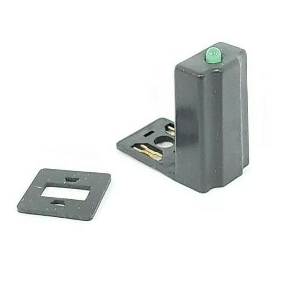 Used NEW CROUZET 81513052 LED INDICATOR FOR SOLENOID VALVES 24 VAC/DC