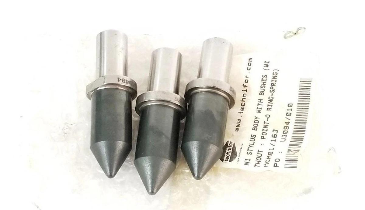 Used LOT OF 3 RAYCO MFG. / TECHNIFOR D249484 STYLUS BODIES MCM01/163 , U3094/010