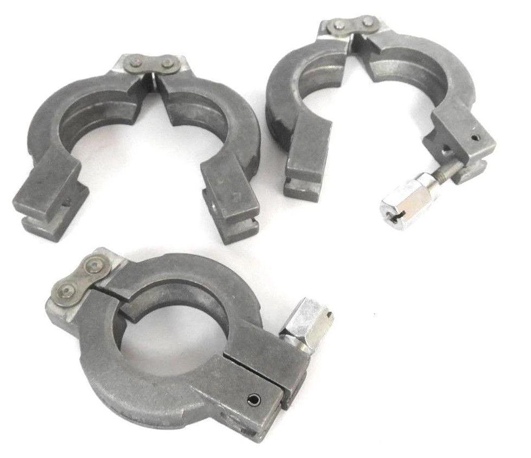 LOT OF 3 NEW FEDEGARI GR2755000 CLAMPS, AUTOCLAVE, SIZE 5