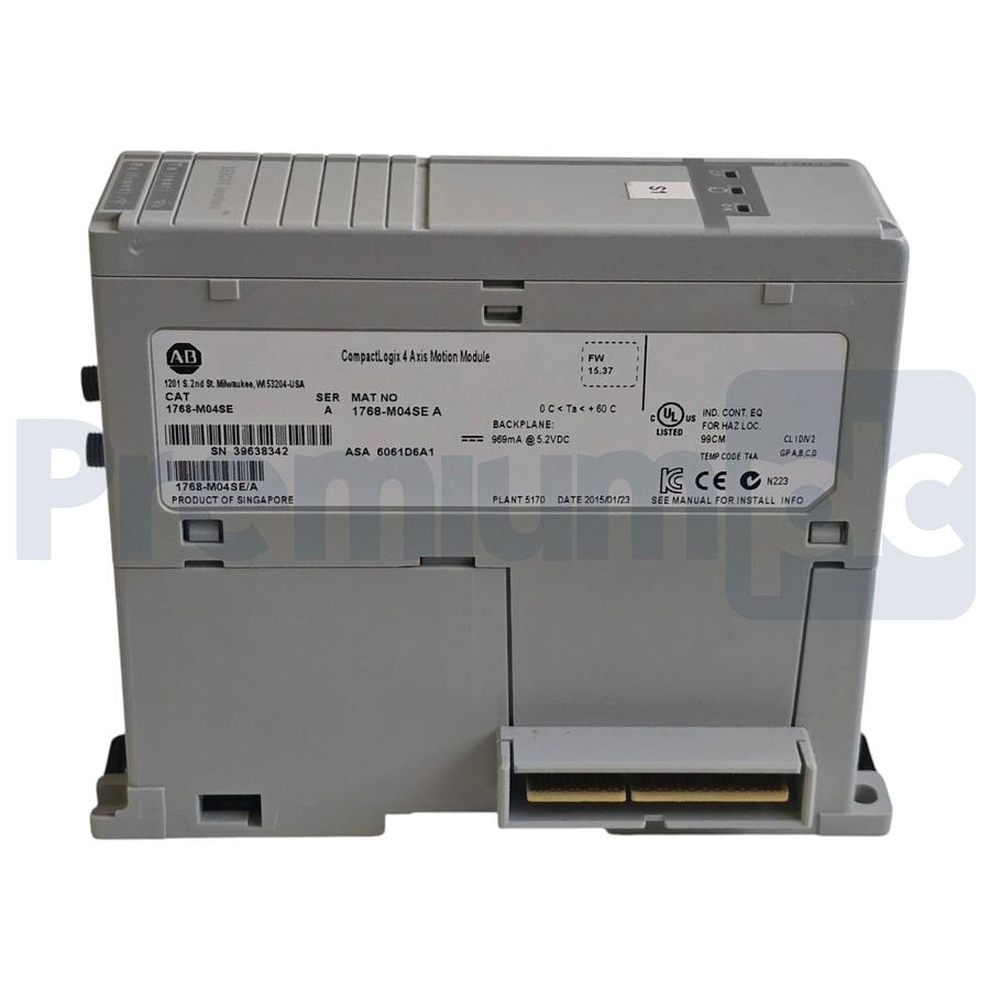 Used Allen Bradley 1768-M04SE /A CompactLogix 4 Axis SERCOS Motion Module USPI