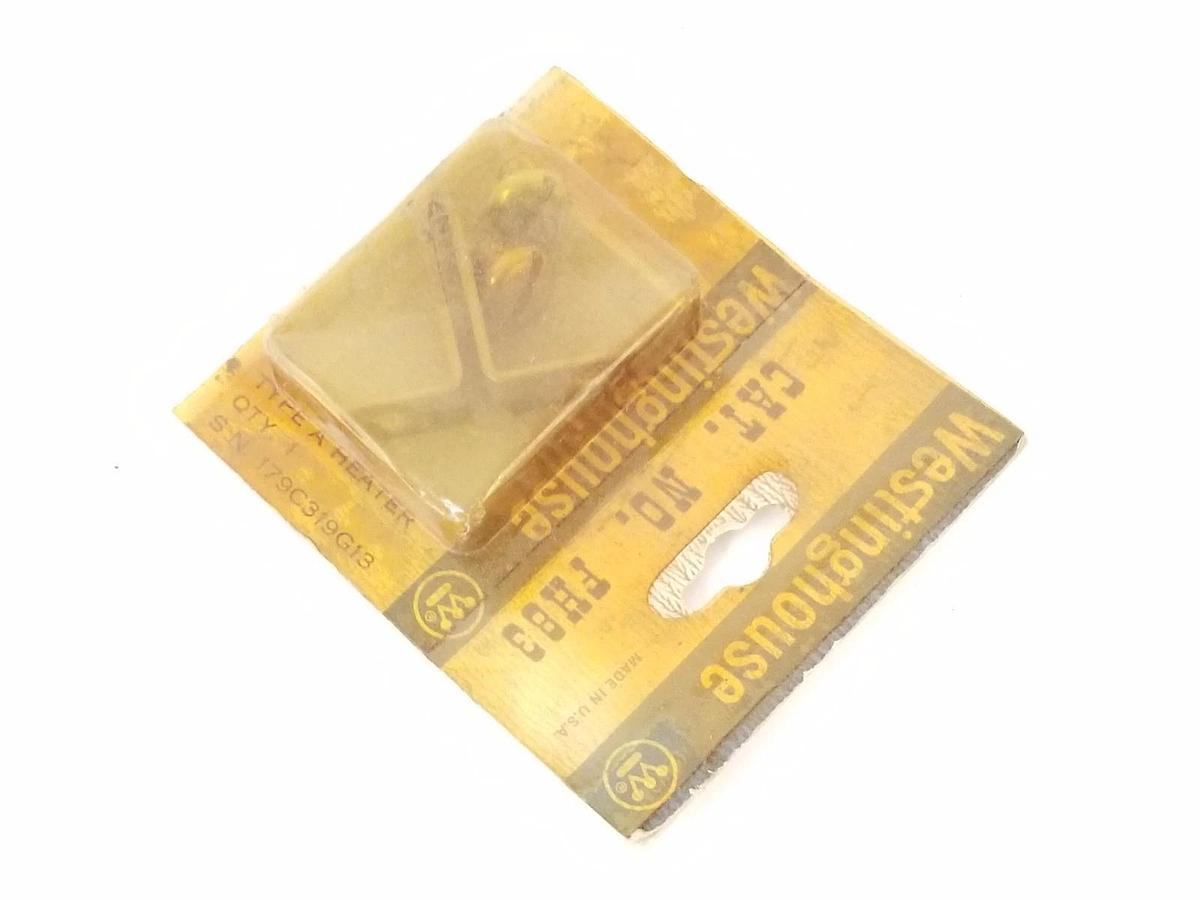 Used NIB WESTINGHOUSE FH83 HEATER ELEMENT TYPE A
