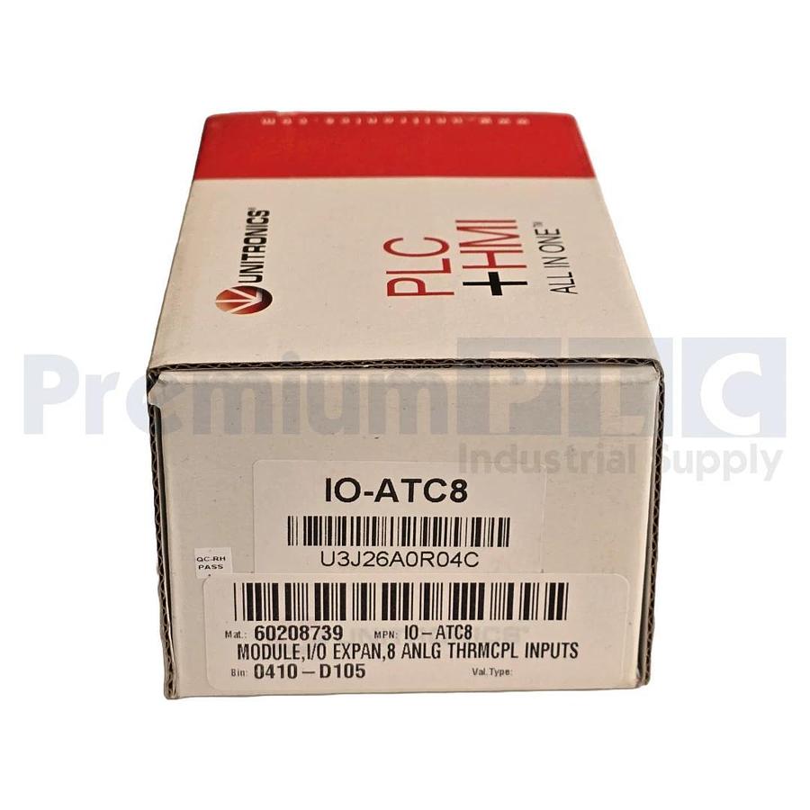 NEW UNITRONICS IO-ATC8 / IOATC8 VISION I/O EXPANSION MODULE THERMOCOUPLE NSMP