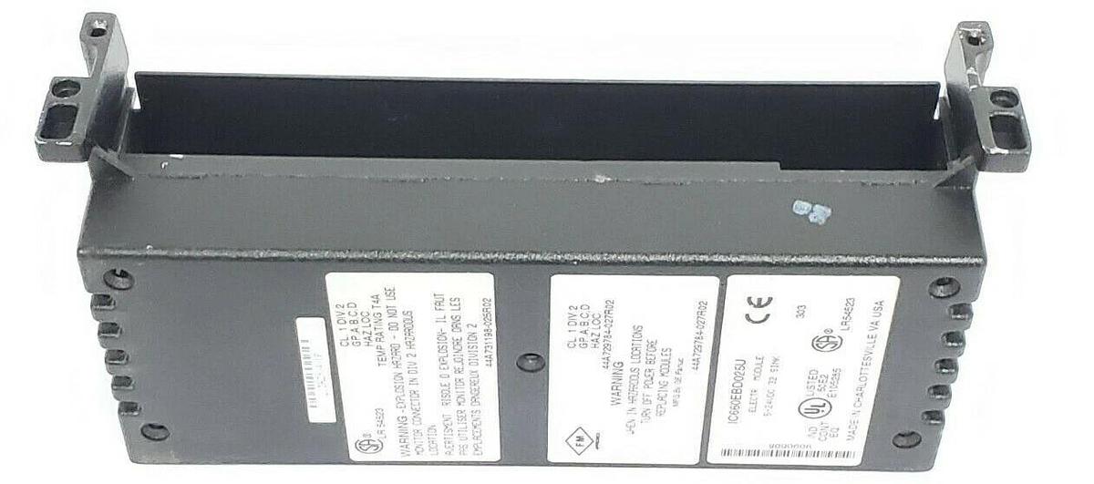 Used GE FANUC IC660EBD025U ELECT. MODULE HOUSING 44A729784-027R02