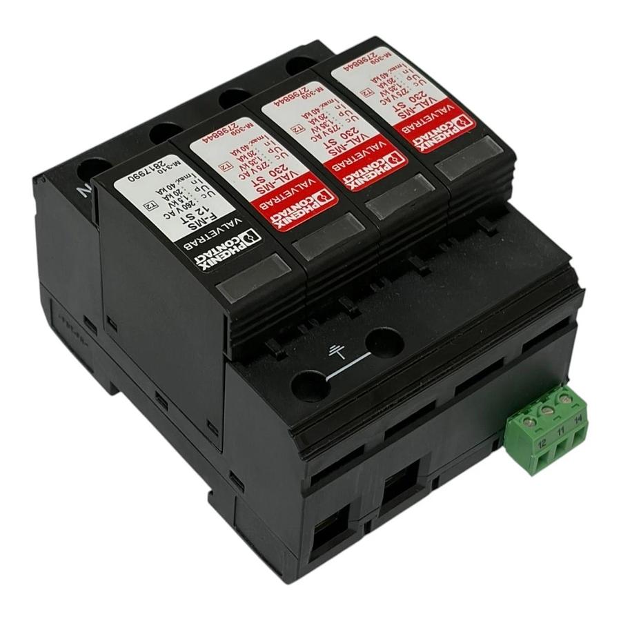 Phoenix Contact VAL-MS 230/3+1 FM Surge Protection Device 2838199 New Surplus