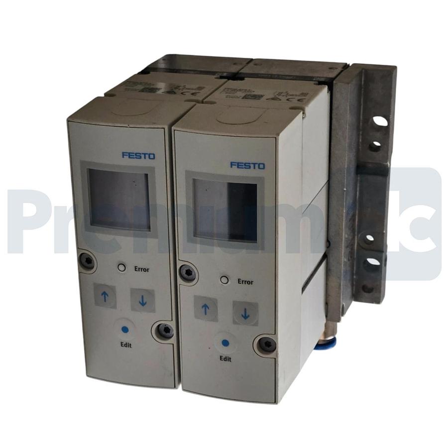 Used (2) Festo VPPM-8TA-L-1-F-0L6H-S1C1 | 572408 Regulator (2) VMPA-FB-EMG-P1 542224