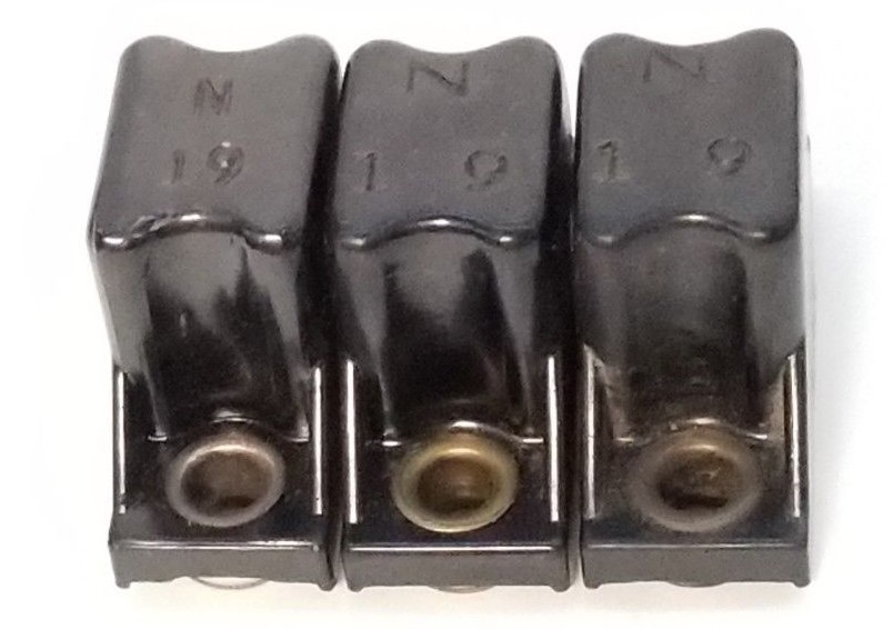 Used LOT OF 3 ALLEN BRADLEY N19 HEATER ELEMENTS