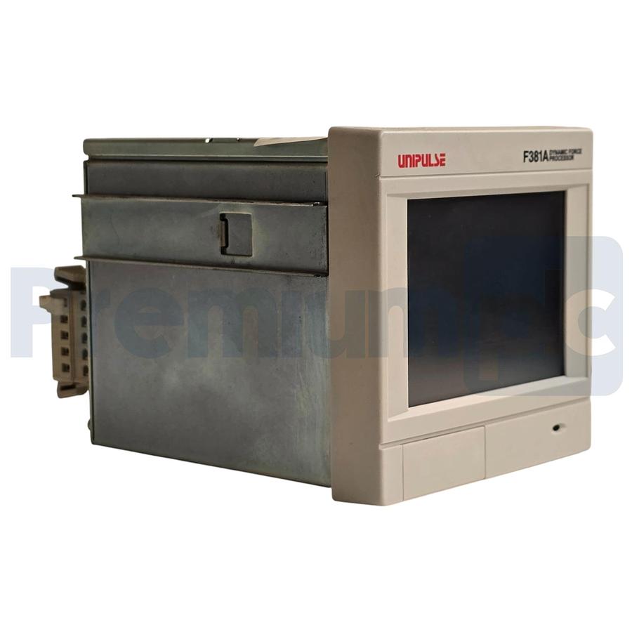 Used Unipulse F381A Dynamic Force Processor Digital Indicator/Display TFT 24VDC NSNP