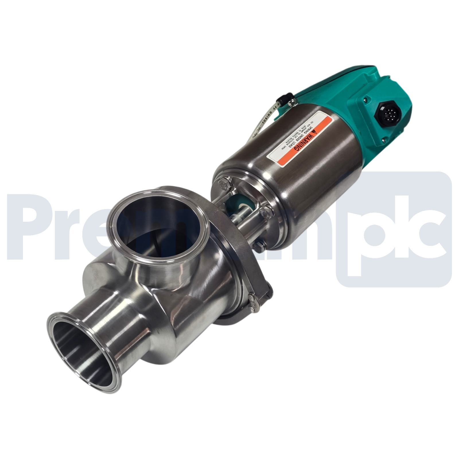 Used Alfa Laval Tri-Clover 761TR 3" SS Sanitary Valve 761TR-10M-29S-3-316L-34-4-3 NEW