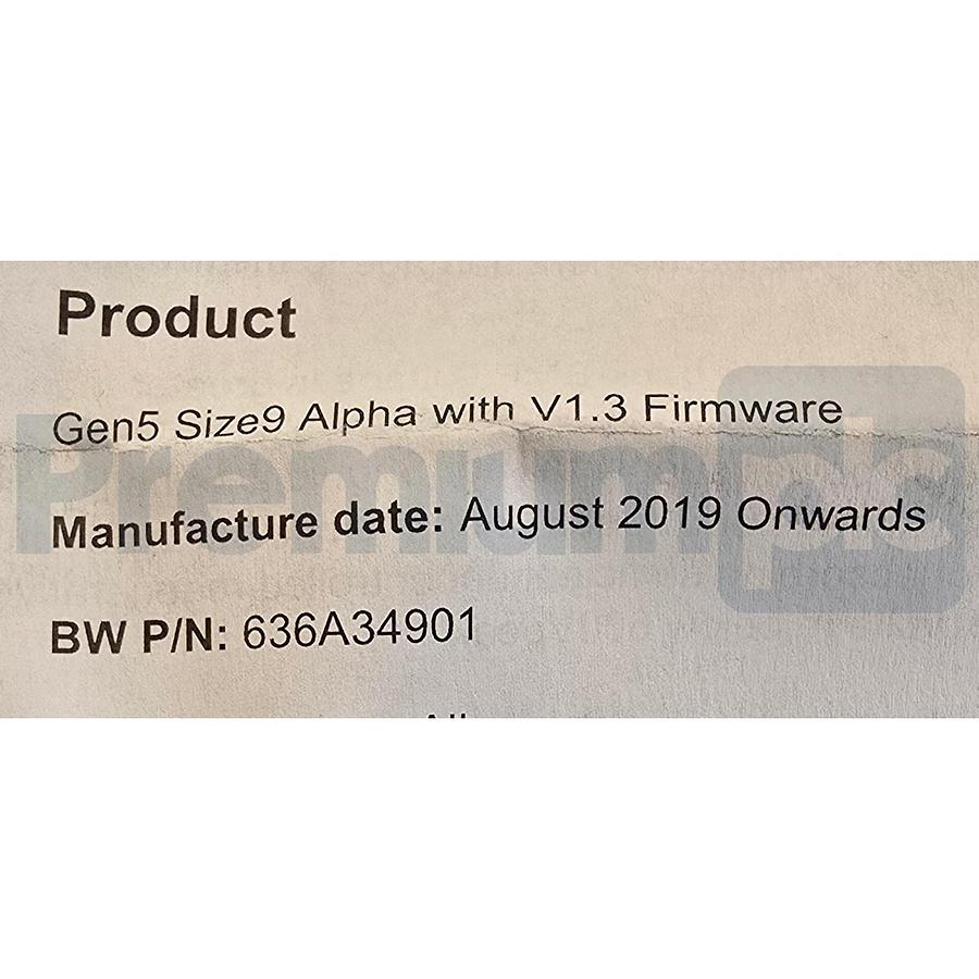 Used BorgWarner 636A34901 F/W V1.3 Sevcon Gen5 Size 9 Motor Controller | 350VDC 400A