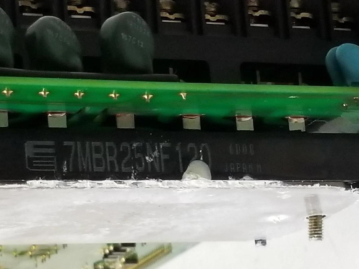 Used YASKAWA YPCT31184-1C CONTROL BOARD W/ 7MBR25NF120 TRANSISTOR HE2aN-DC24V RELAY