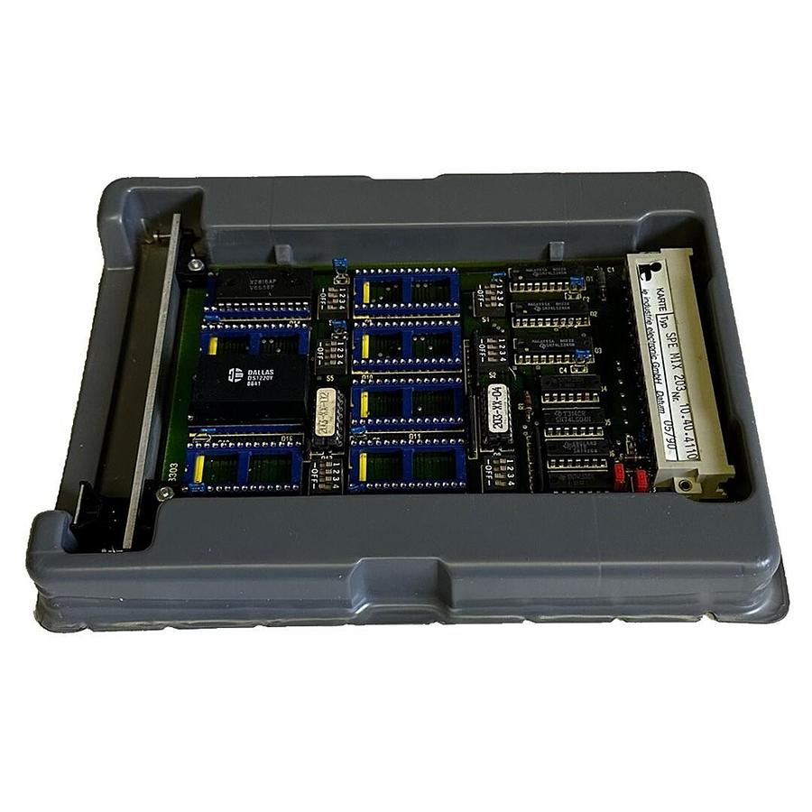 Used NEW IE INDUSTRIES KARTE SPE MIX 203 / SPEMIX203 CARD 10.40.4110 / 10404110