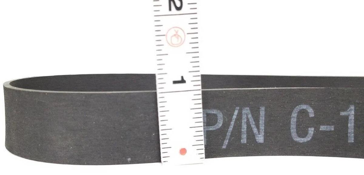 LOT OF 5 NEW GENERIC C-10391 BAND BELTS RUBBER BLACK C10391