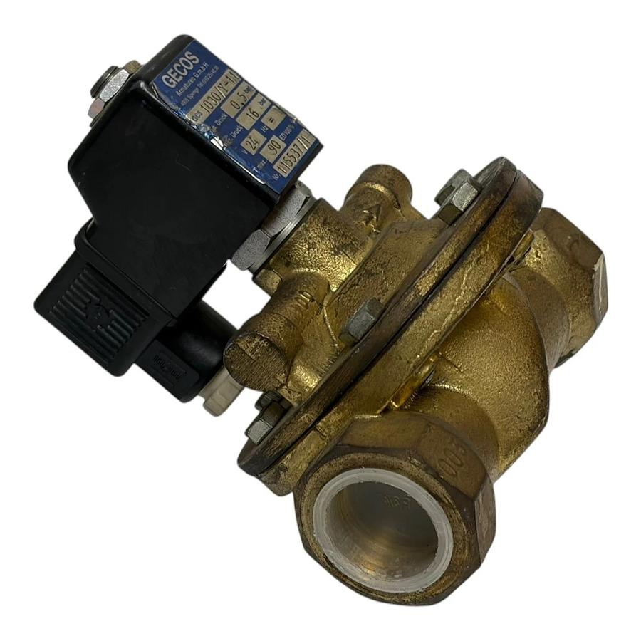 GECOS Armaturen 1030/Y-11 Brass Solenoid Valve 24VDC 16 Bar