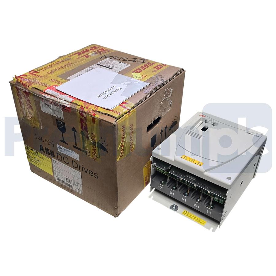 Used ABB DCS800-S02-0050-05 | DCS800-S02-0050-05-0 DC Drive 50A In 20HP @ 480V NSMP