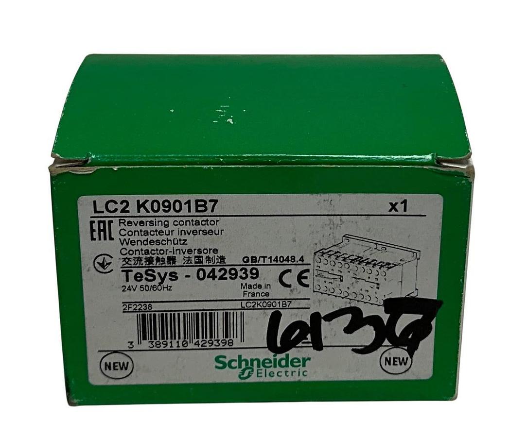 SCHNEIDER ELECTRIC LC2K0901B7 / 042939 TeSys REVERSING CONTACTOR 24VAC NSMP