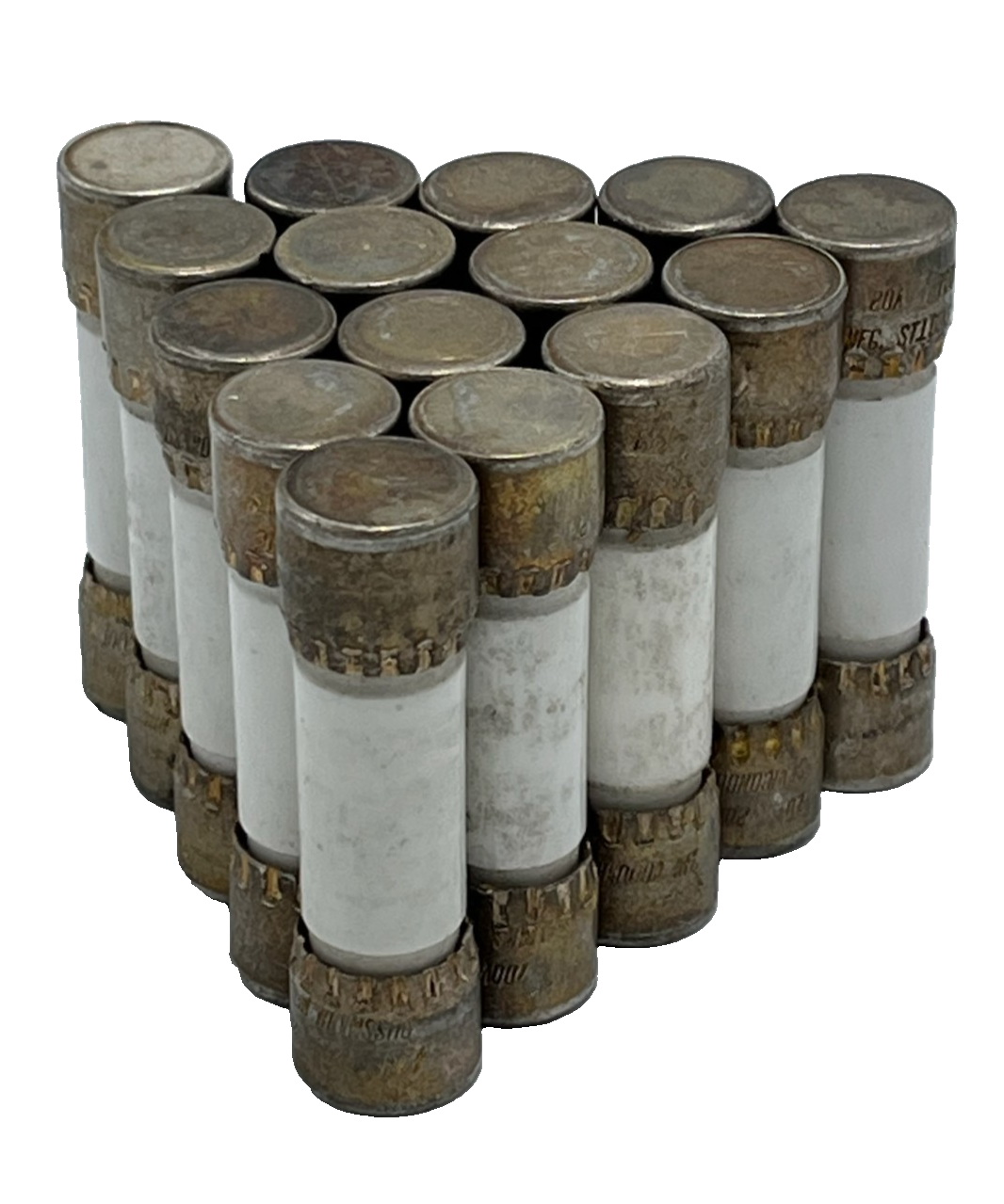 Used Lot of 15 Bussmann FWH-20 High Speed Fuses 20A 500V/700V AC/DC