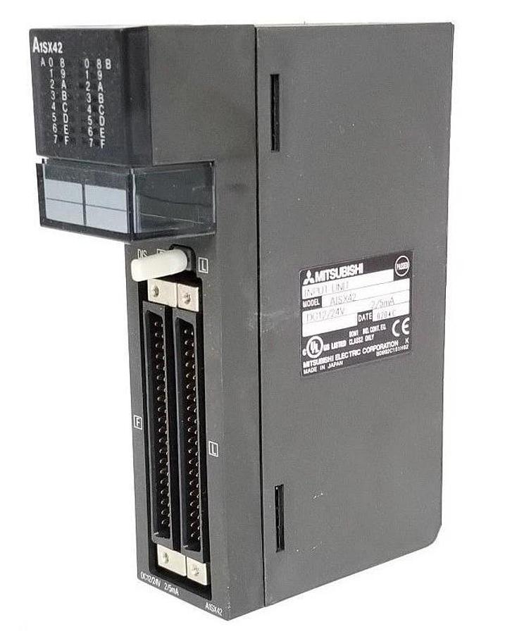 Used MITSUBISHI AISX42 INPUT UNIT 12-24VDC, 2/5mA
