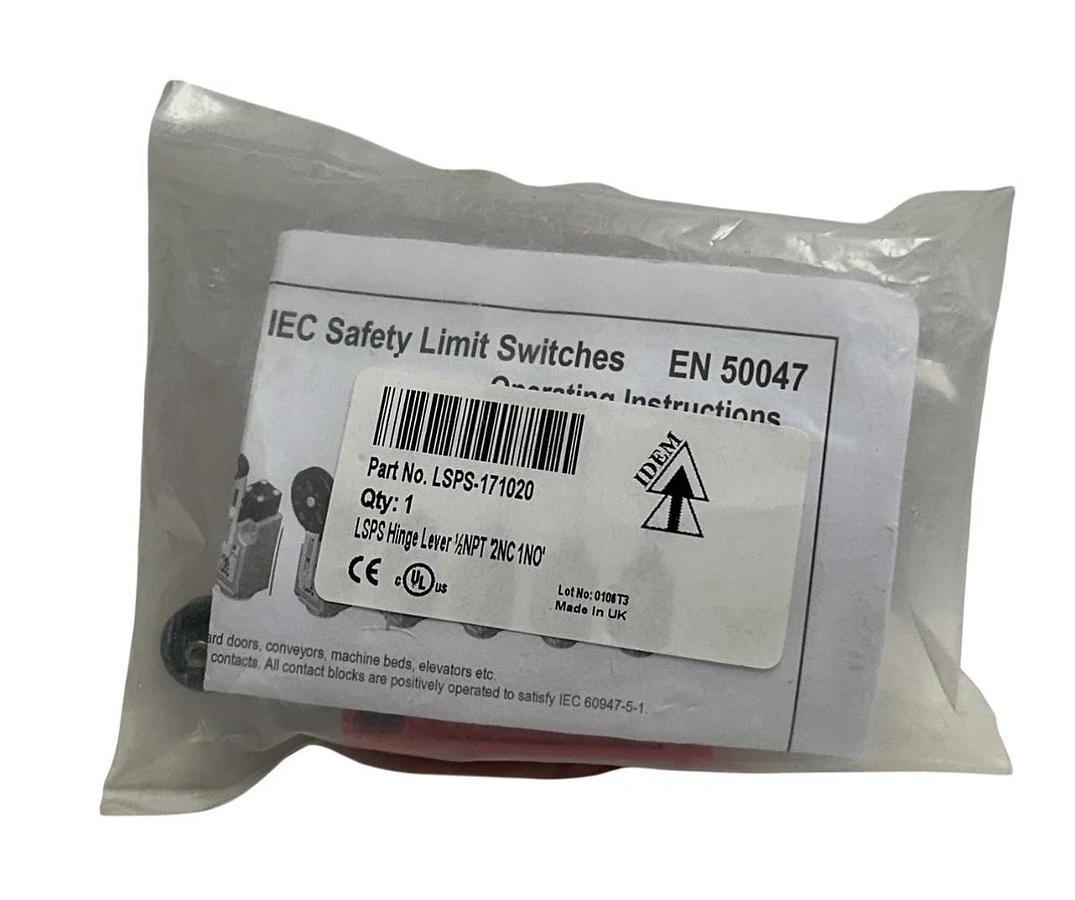 Used AUTOMATIONDIRECT IDEM LSPS-171020 / 171020 SAFETY LIMIT SWITCH LSPS 240V NSFS