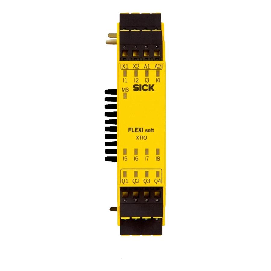 Used SICK FX3-XTIO84002 Flexi Soft Safety I/O Module 1044125 - 8 Safe In / 4 Safe Out