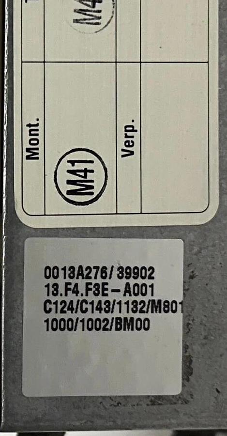 Used KEBCO KEB 13.F4.F3E-A001 / 13F4F3E-A001 F4 COMBIVERT INVERTER 7.5HP 8.3KVA USPI