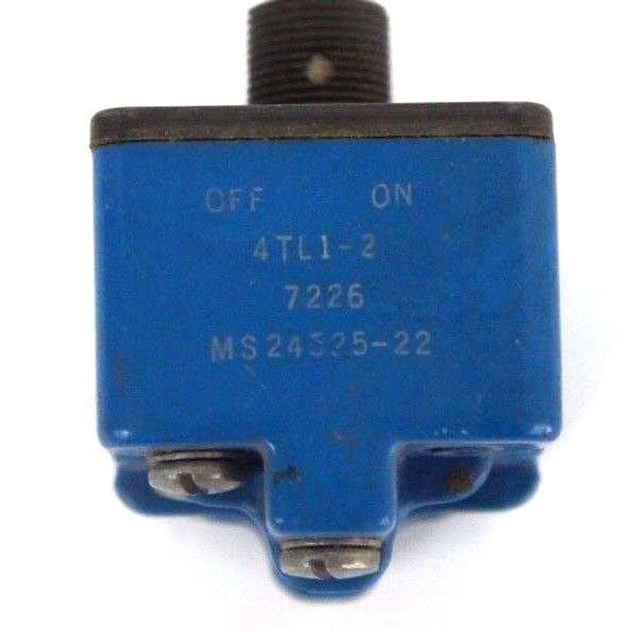 Used HONEYWELL MICROSWITCH 4TL1-2 TOGGLE SWITCH MS24525-22