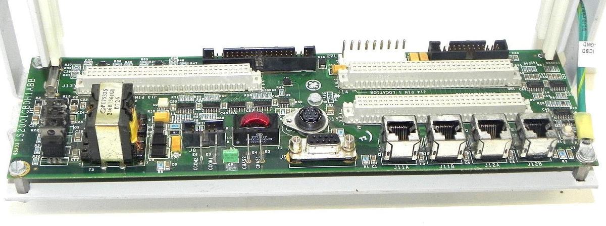Used GENERAL ELECTRIC IS200ICBDH1ABB PC BOARD WITH CHASSIS