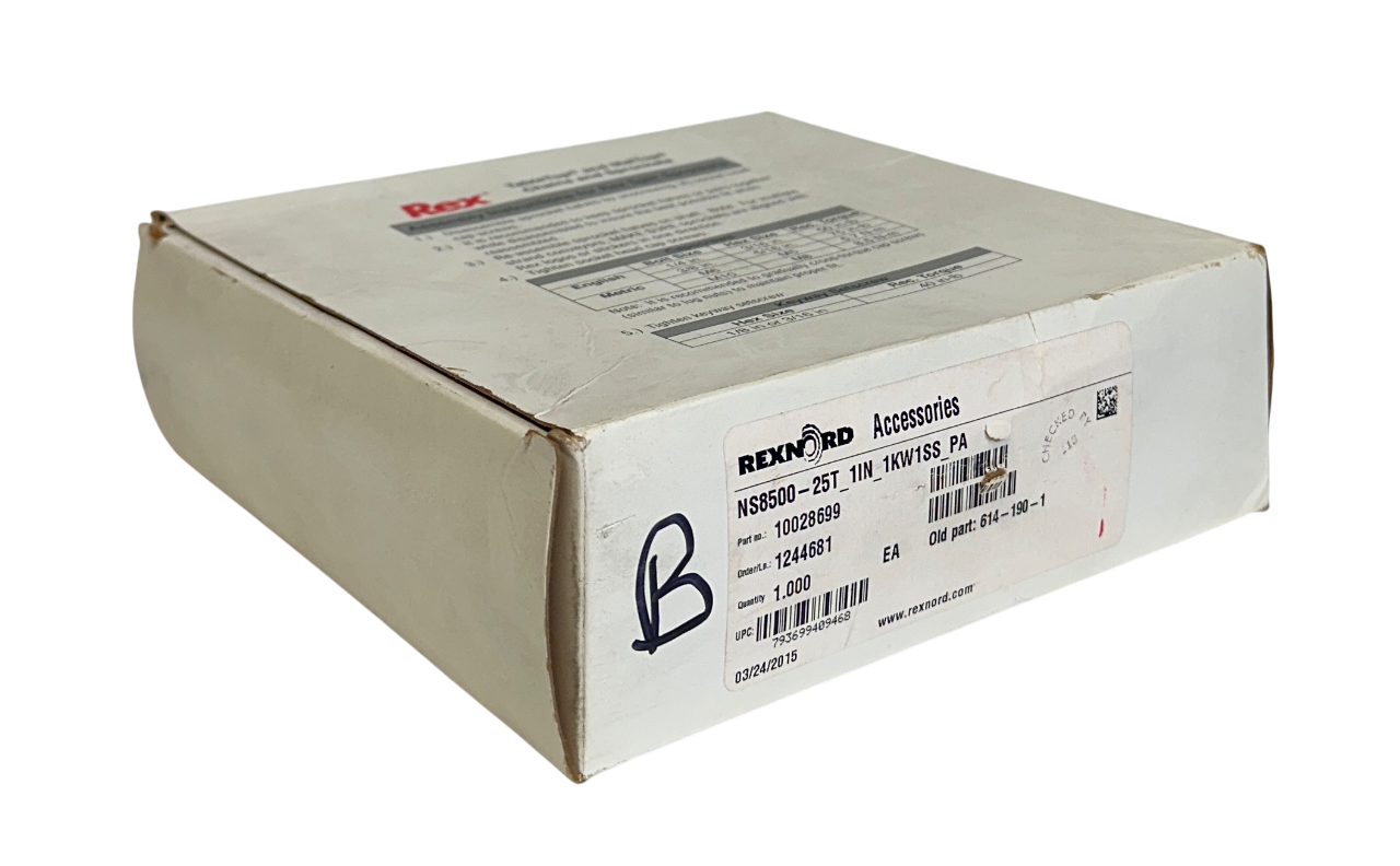 Used REXNORD NS8500-25T_1IN_1KW1SS_PA / NS8500-25T SPROCKET 10028699 614-190-1 NSMP