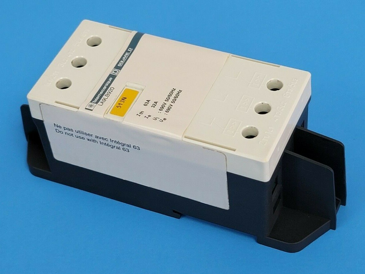 Used TELEMECANIQUE LA9LB920 CURRENT LIMITER 690 V AC 50/60 HZ