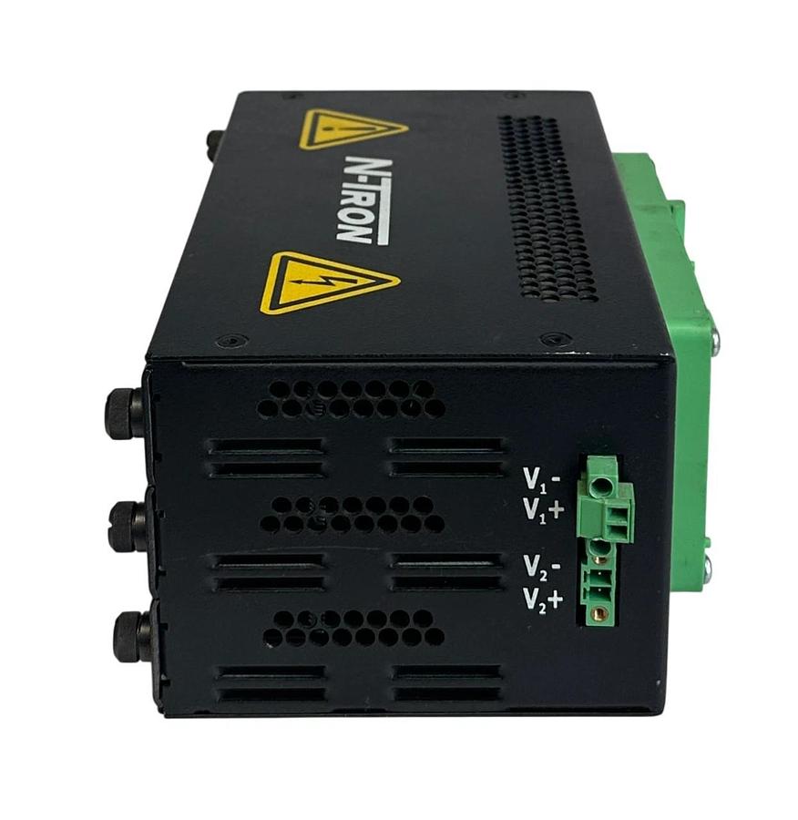 Used RED LION N-TRON 900B EtherNet CHASSIS / 3 N-TRON 908TX EtherNet SWITCHES USNP