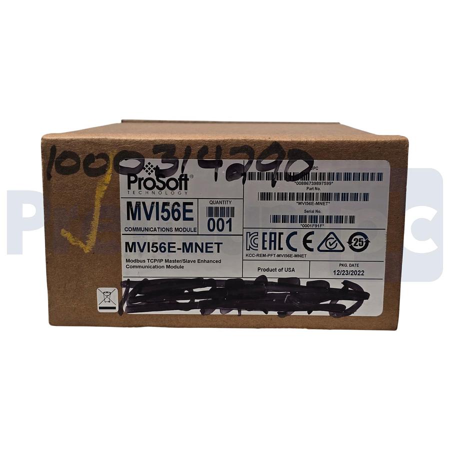 Used ProSoft MVI56E-MNET ControlLogix Modbus TCP/IP Communication Module NSFS